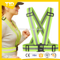 Safety Gear Security High Visibility Cycling Jogging Night Reflective Vest Strap